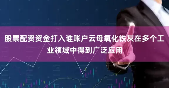 股票配资资金打入谁账户云母氧化铁灰在多个工业领域中得到广泛应用